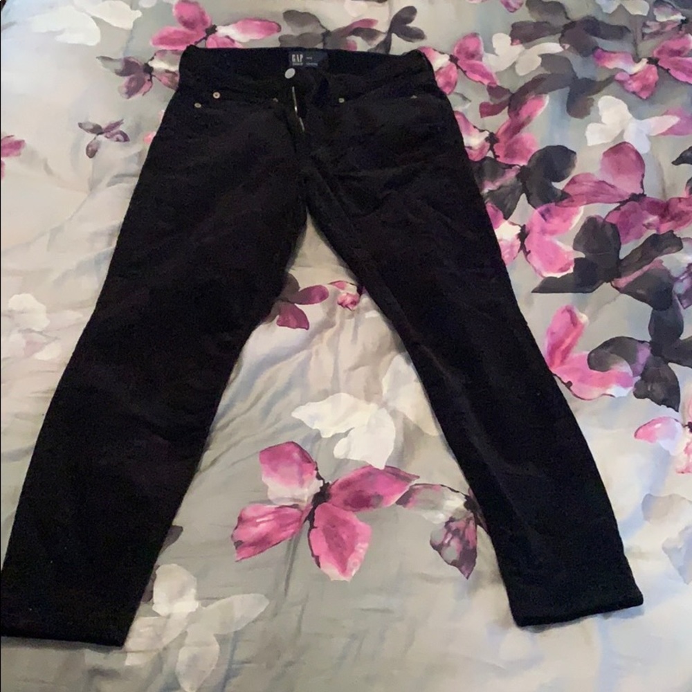 Black Gap corduroy jeggings